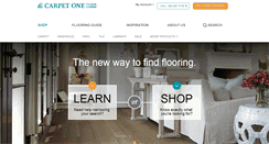 Desktop Screenshot of carpetonemarshall.com